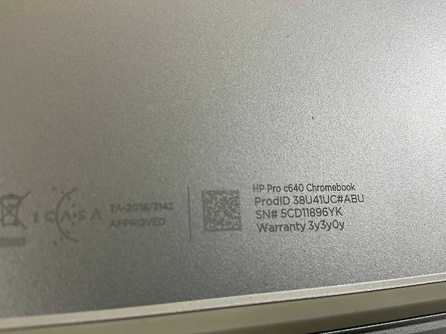 Hp pro c640 14”, core i5 10th gen, 8 gb ram, 64 gb ssd touchscreen chromebooks (3x) - afbeelding 8 van  23