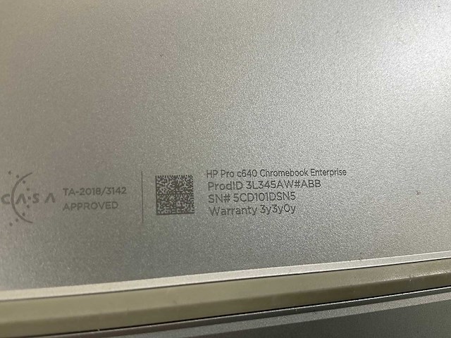 Hp pro c640 14”, core i5 10th gen, 8 gb ram, 64 gb ssd touchscreen chromebooks (3x) - afbeelding 16 van  23