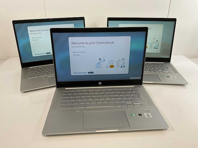 Hp pro c640 14”, core i5 10th gen, 8 gb ram, 64 gb ssd touchscreen chromebooks (3x) - afbeelding 1 van  23
