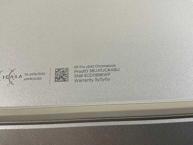 Hp pro c640 14”, core i5 10th gen, 8 gb ram, 64 gb ssd touchscreen chromebooks (3x) - afbeelding 23 van  23