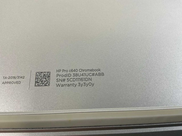 Hp pro c640 14”, core i5 10th gen, 8 gb ram, 64 gb ssd touchscreen chromebooks (3x) - afbeelding 23 van  23