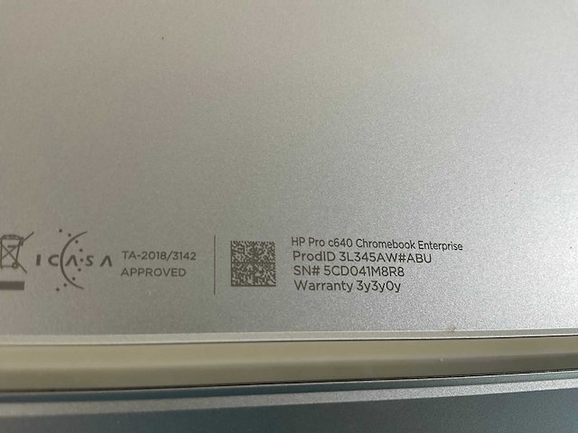 Hp pro c640 14”, core(tm) i5 10th gen, 8 gb ram, 64 gb ssd chromebooks (3x) - afbeelding 6 van  14