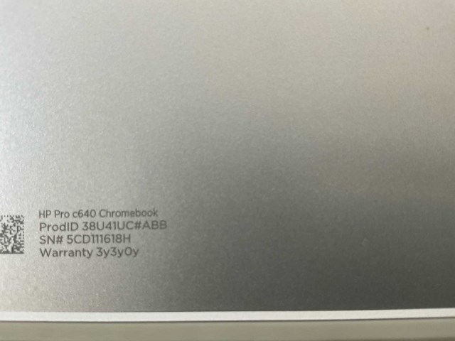 Hp pro c640 14”, core(tm) i5 10th gen, 8 gb ram, 64 gb ssd chromebooks (3x) - afbeelding 8 van  23