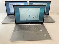 Hp pro c640 14”, core(tm) i5 10th gen, 8 gb ram, 64 gb ssd chromebooks (3x) - afbeelding 1 van  12