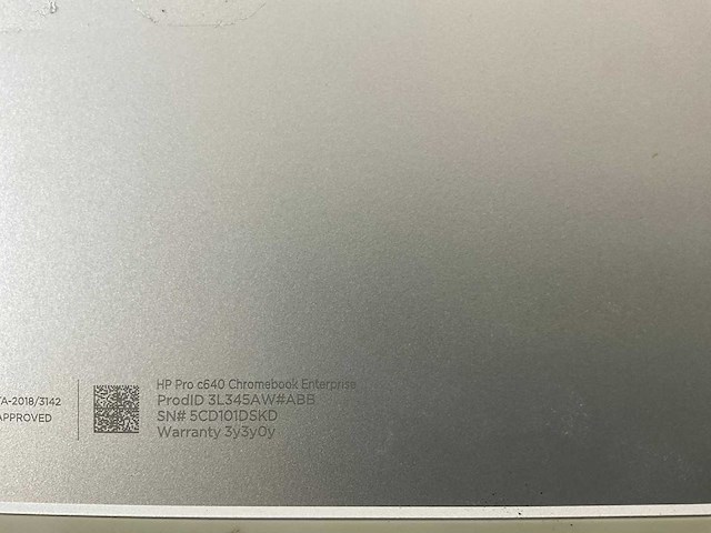 Hp pro c640 14”, core(tm) i5 10th gen, 8 gb ram, 64 gb ssd chromebooks (3x) - afbeelding 12 van  12