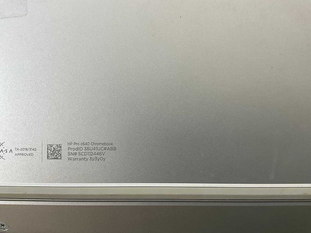 Hp pro c640 14”, core(tm) i5 10th gen, 8 gb ram, 64 gb ssd chromebooks (3x) - afbeelding 23 van  23