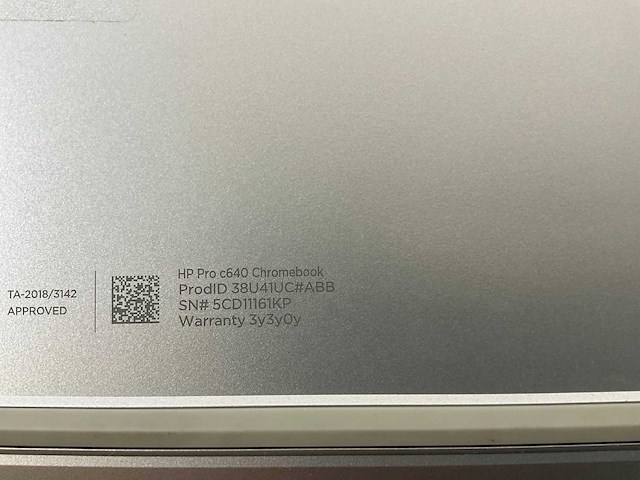 Hp pro c640 14”, core(tm) i5 10th gen, 8 gb ram, 64 gb ssd chromebooks (3x) - afbeelding 16 van  23