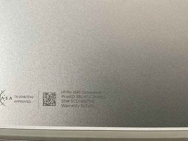 Hp pro c640 14”, core(tm) i5 10th gen, 8 gb ram, 64 gb ssd chromebooks (3x) - afbeelding 23 van  23