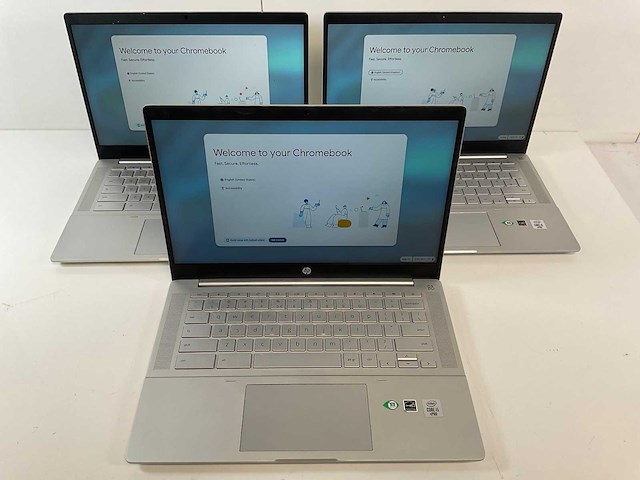 Hp pro c640 14”, core(tm) i5 10th gen, 8 gb ram, 64 gb ssd chromebooks (3x) - afbeelding 1 van  22