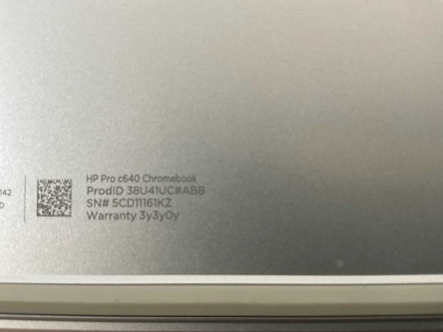 Hp pro c640 14”, core(tm) i5 10th gen, 8 gb ram, 64 gb ssd chromebooks (3x) - afbeelding 23 van  23