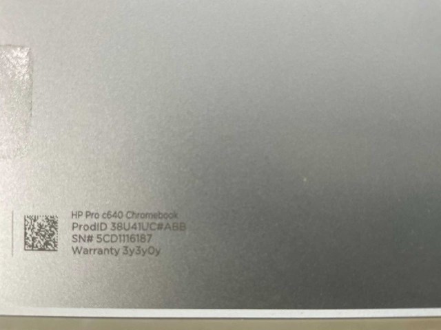 Hp pro c640 14”, core(tm) i5 10th gen, 8 gb ram, 64 gb ssd chromebooks (3x) - afbeelding 8 van  22