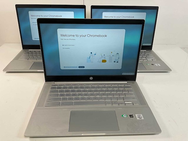 Hp pro c640 14”, core(tm) i5 10th gen, 8 gb ram, 64 gb ssd chromebooks (3x) - afbeelding 1 van  23
