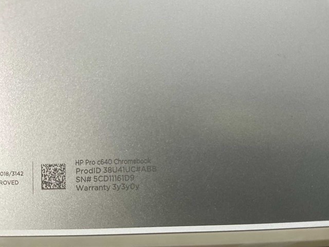 Hp pro c640 14”, core(tm) i5 10th gen, 8 gb ram, 64 gb ssd chromebooks (3x) - afbeelding 16 van  23
