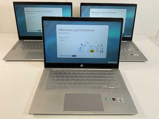 Hp pro c640 14”, core(tm) i5 10th gen, 8 gb ram, 64 gb ssd chromebooks (3x) - afbeelding 1 van  23