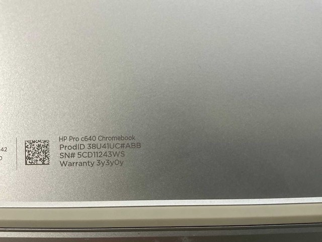 Hp pro c640 14”, core(tm) i5 10th gen, 8 gb ram, 64 gb ssd chromebooks (3x) - afbeelding 23 van  23