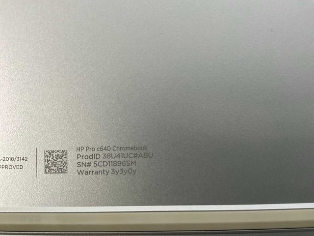 Hp pro c640 14”, core(tm) i5 10th gen, 8 gb ram, 64 gb ssd chromebooks (3x) - afbeelding 16 van  23