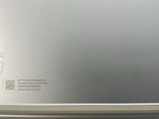 Hp pro c640 14”, core(tm) i5 10th gen, 8 gb ram, 64 gb ssd chromebooks (3x) - afbeelding 2 van  3
