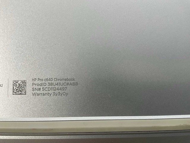 Hp pro c640 14”, core(tm) i5 10th gen, 8 gb ram, 64 gb ssd chromebooks (3x) - afbeelding 8 van  22