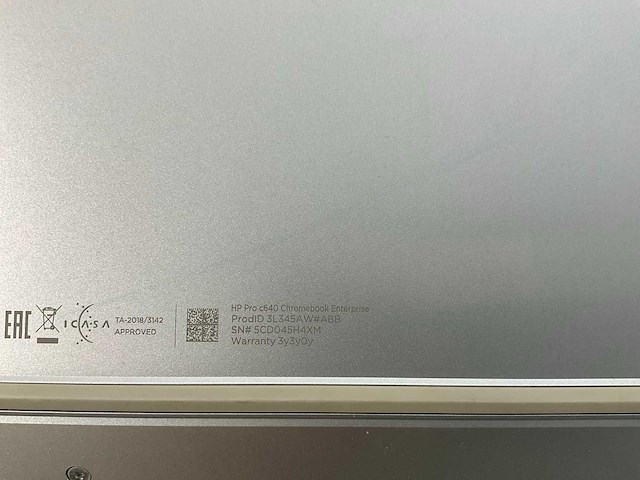 Hp pro c640 14”, core(tm) i5 10th gen, 8 gb ram, 64 gb ssd chromebooks (3x) - afbeelding 16 van  23
