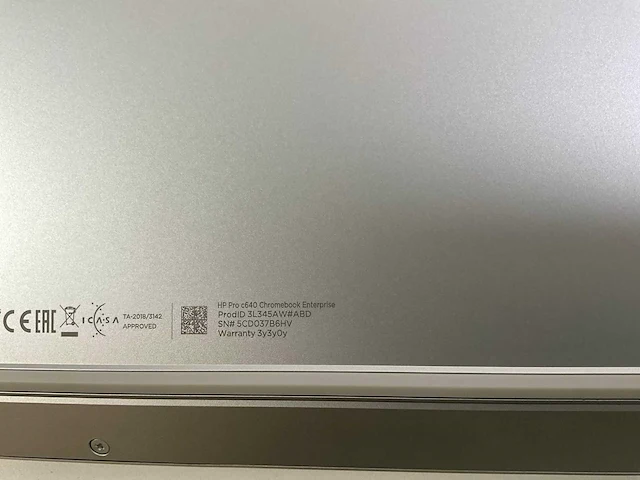 Hp pro c640 14”, core(tm) i5 10th gen, 8 gb ram, 64 gb ssd chromebooks (3x) - afbeelding 16 van  23
