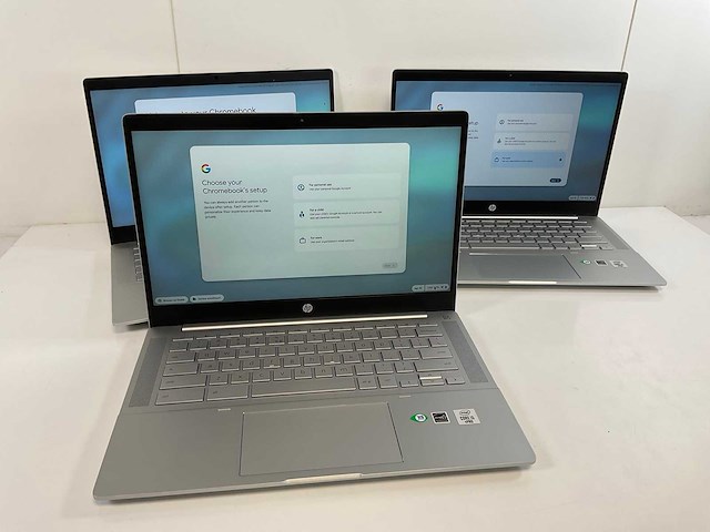 Hp pro c640 14”, core(tm) i5 10th gen, 8 gb ram, 64 gb ssd touchscreen chromebooks (3x) - afbeelding 1 van  21