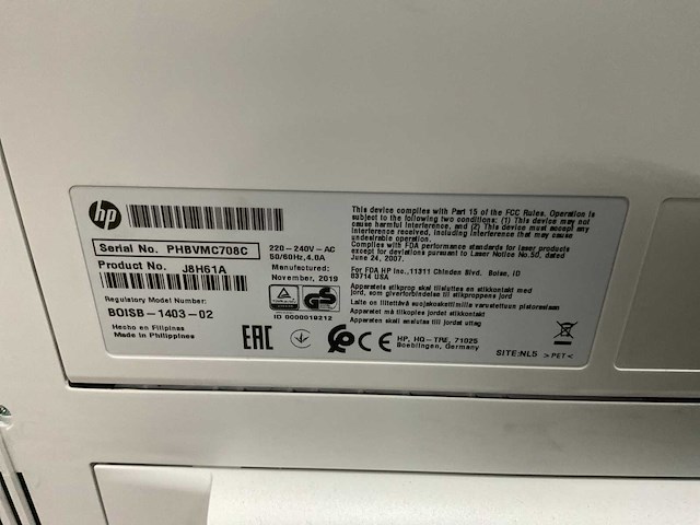 Hp pro m501 laserjet laserprinter - afbeelding 7 van  7