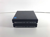 Hp pro mini 400 g9, core(tm) i5 12th gen, 8 gb ram, 256 gb nvme desktops (2x) - afbeelding 1 van  6