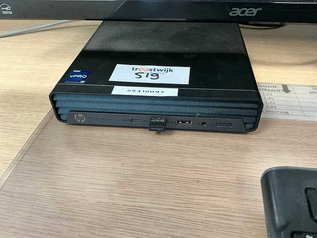 Hp pro mini 400 g9 desktop pc - afbeelding 4 van  5