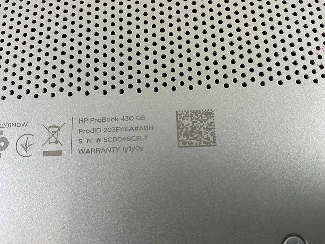 Hp probook 430 g8 13.3”, core(tm) i5 11th gen, 8 gb ram, 256 gb nvme laptop - afbeelding 6 van  6