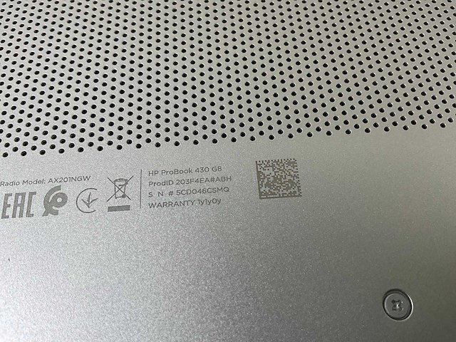 Hp probook 430 g8 13.3”, core(tm) i5 11th gen, 8 gb ram, 256 gb nvme laptop - afbeelding 6 van  6