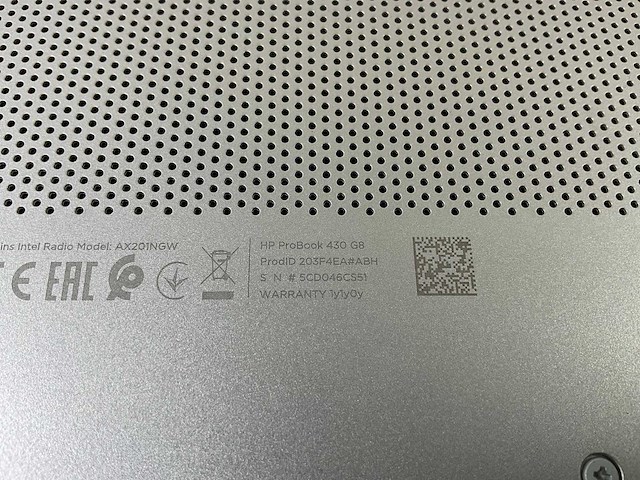 Hp probook 430 g8 13.3”, core(tm) i5 11th gen, 8 gb ram, 256 gb nvme laptop - afbeelding 6 van  6