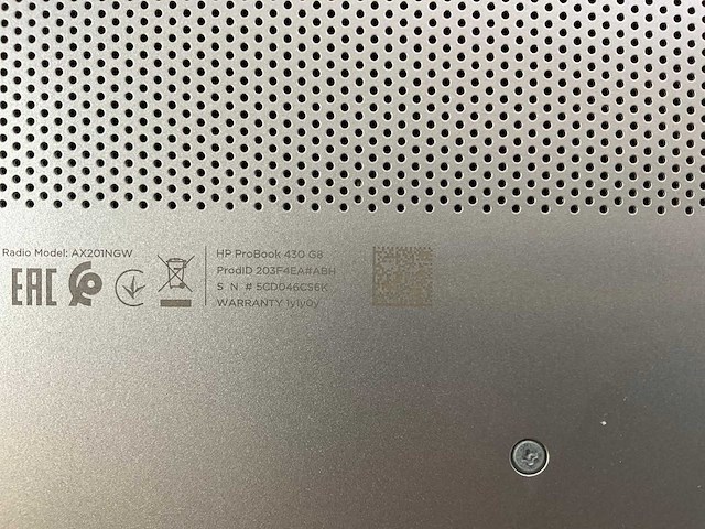 Hp probook 430 g8 13.3”, core(tm) i5 11th gen, 8 gb ram, 256 gb nvme laptop - afbeelding 7 van  7