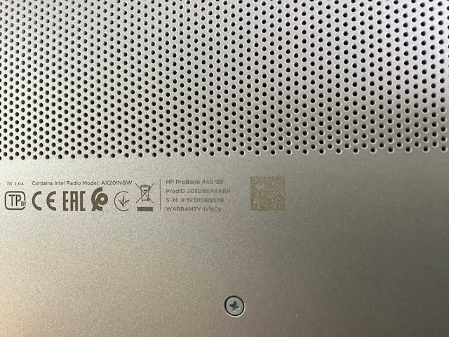 Hp probook 440 g8 14”, core(tm) i5 11th gen, 8 gb ram, 256 gb nvme laptop - afbeelding 7 van  7