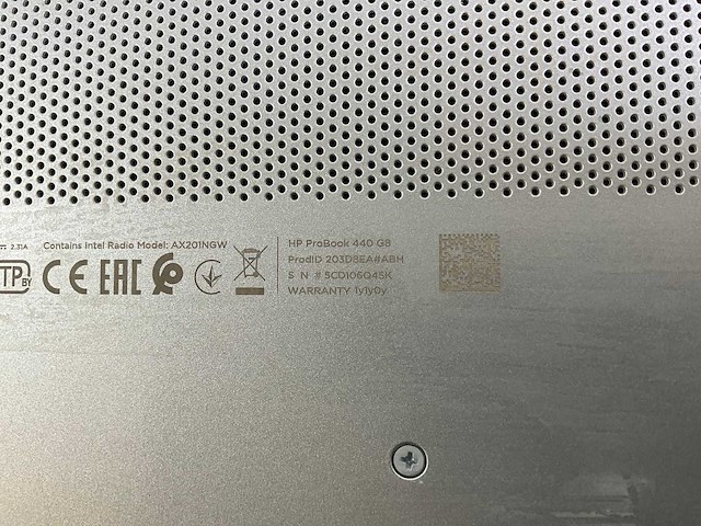 Hp probook 440 g8 14”, core(tm) i5 11th gen, 8 gb ram, 256 gb nvme laptop - afbeelding 7 van  7