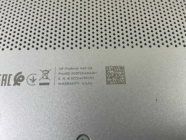 Hp probook 440 g8 14”, core(tm) i7 11th gen, 8 gb ram, 256 gb nvme laptop - afbeelding 7 van  7