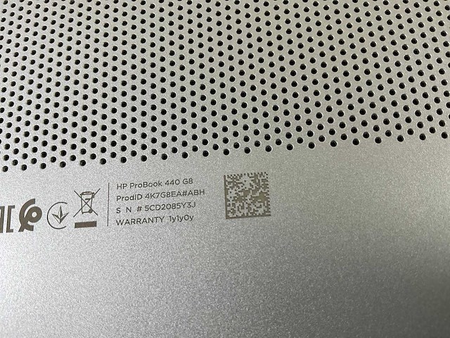 Hp probook 440 g8 14”, core(tm) i7 11th gen, 8 gb ram, 256 gb nvme laptop - afbeelding 7 van  7