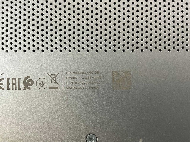 Hp probook 440 g8 14”, core(tm) i7 11th gen, 8 gb ram, 256 gb nvme laptop - afbeelding 7 van  7