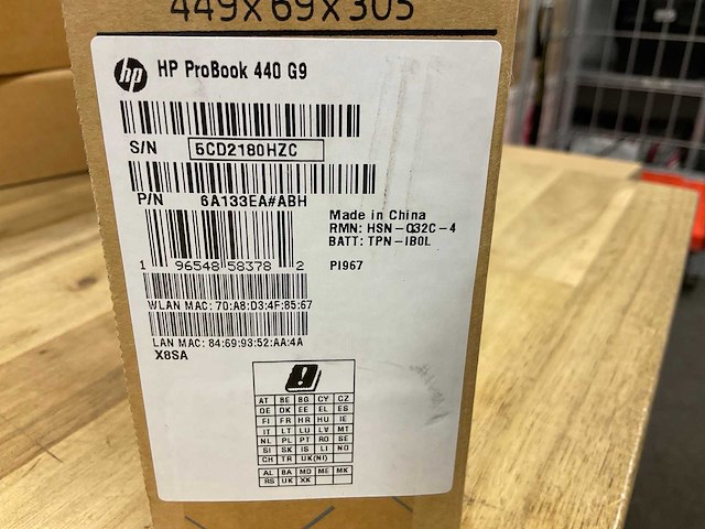 Hp probook 440 g9 laptop - afbeelding 2 van  4