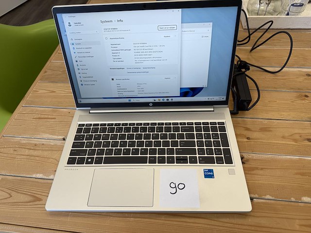 Hp probook 450 15.6 inch g10 notebook pc. intel core i5-1335u 1.30 ghz. 16 gb ram. 476 gb hdd - afbeelding 1 van  4