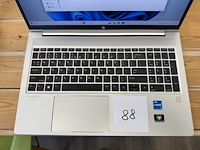 Hp probook 450 15.6 inch g9 notebook pc. intel core i5-1235u 1.30 ghz. 8 gb ram. 237 gb hdd. geen lader - afbeelding 2 van  3