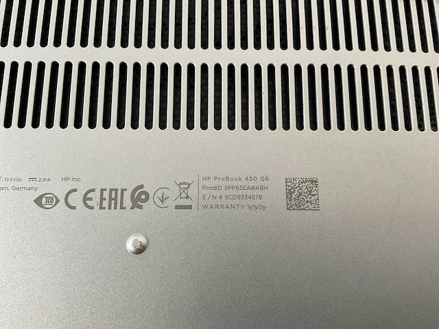 Hp probook 450 g6 15,5”, core(tm) i5 8th gen, 8 gb ram, 256 gb ssd laptops (2x) - afbeelding 7 van  15