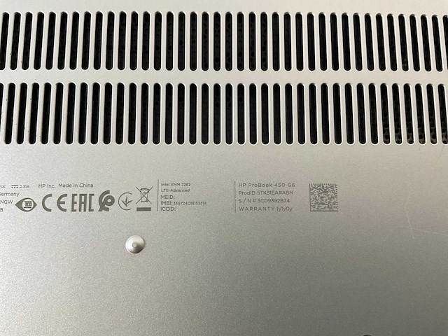 Hp probook 450 g6 15,5”, core(tm) i5 8th gen, 8 gb ram, 256 gb ssd laptops (2x) - afbeelding 14 van  15