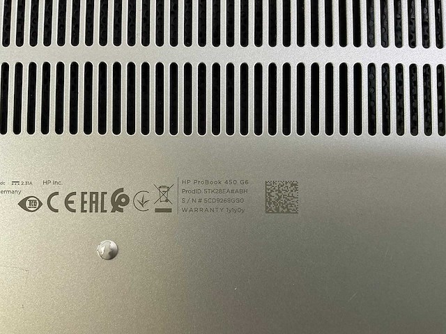 Hp probook 450 g6 15.6”, core(tm) i7 8th gen, 16 gb ram, 1x 256 gb nvme - 1x 250 gb ssd laptops (2x) - afbeelding 6 van  14