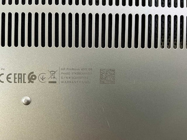 Hp probook 450 g6 15.6”, core(tm) i7 8th gen, 16 gb ram, 1x 256 gb nvme - 1x 250 gb ssd laptops (2x) - afbeelding 13 van  14