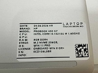 Hp probook 450 g7 laptop (2x) - afbeelding 7 van  8