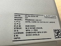 Hp probook 450 g7 laptop (2x) - afbeelding 8 van  8