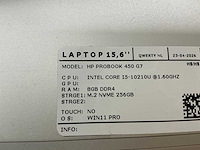 Hp probook 450 g7 laptop (2x) - afbeelding 7 van  8