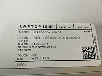 Hp probook 450 g7 laptop (2x) - afbeelding 4 van  4