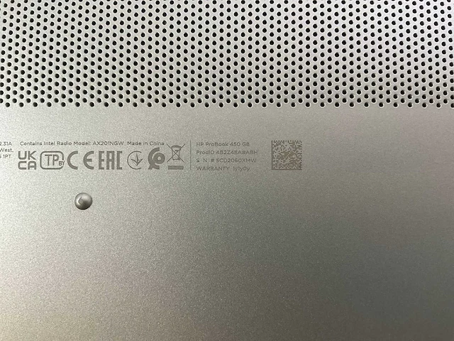 Hp probook 450 g8 15.6”, core(tm) i5 11th gen, 16 gb ram, 256 gb nvme laptop - afbeelding 7 van  7