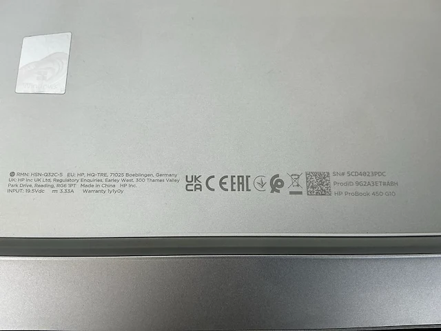 Hp probook 450 g8 / g10 laptop (2x) - afbeelding 6 van  6